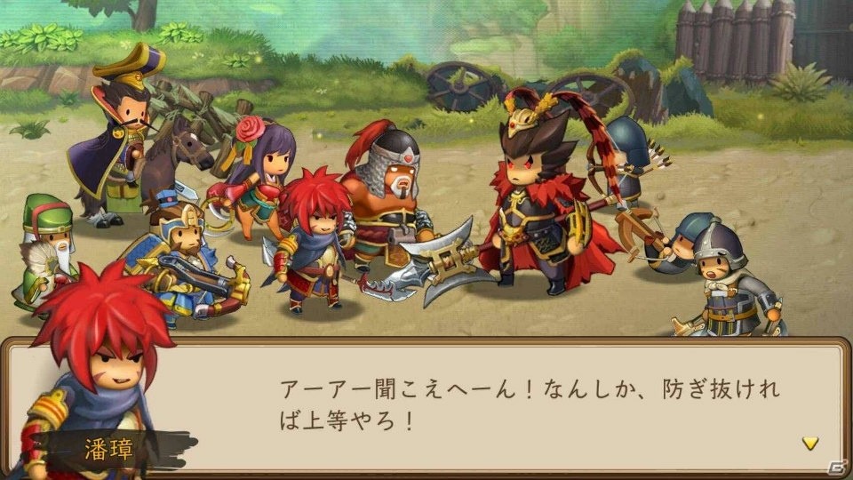 オール関西弁の本格派三国志バトルRPG「ごっつ三国 関西戦記」の事前登録受付が開始！の画像8