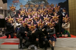 iOS/Android「遊戯王 デュエルリンクス」渋谷の街を闇遊戯がジャック！3,500万DL突破記念PRイベントが開催の画像4