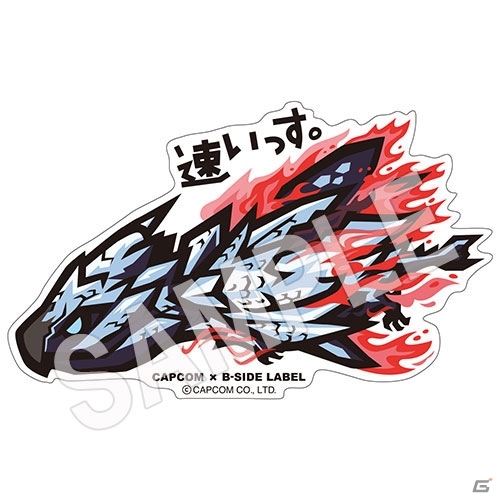 カプコンとB-SIDE LABELコラボステッカー第5弾が3月30日発売―「モンハン」「逆転裁判」「大神」などがラインナップの画像1