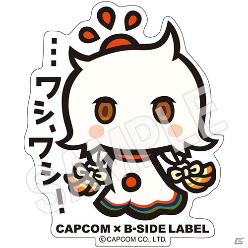 カプコンとB-SIDE LABELコラボステッカー第5弾が3月30日発売―「モンハン」「逆転裁判」「大神」などがラインナップの画像20