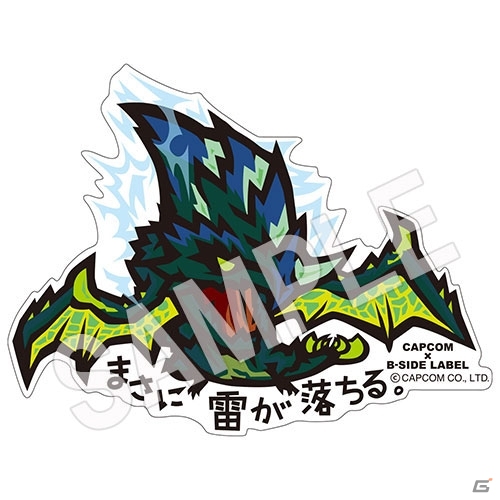 カプコンとB-SIDE LABELコラボステッカー第5弾が3月30日発売―「モンハン」「逆転裁判」「大神」などがラインナップの画像4