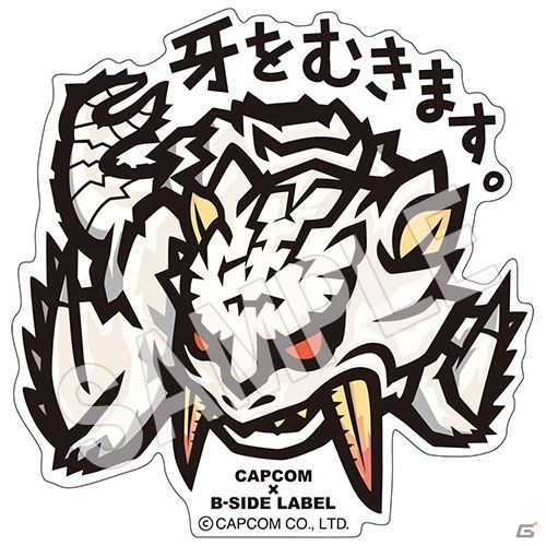 カプコンとB-SIDE LABELコラボステッカー第5弾が3月30日発売―「モンハン」「逆転裁判」「大神」などがラインナップの画像6