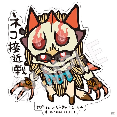 カプコンとB-SIDE LABELコラボステッカー第5弾が3月30日発売―「モンハン」「逆転裁判」「大神」などがラインナップの画像7