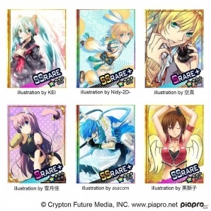 「mobcast プラットフォーム」にてカード育成型シミュレーションゲーム「初初音ミク ぐらふぃコレクション」が配信開始！の画像3