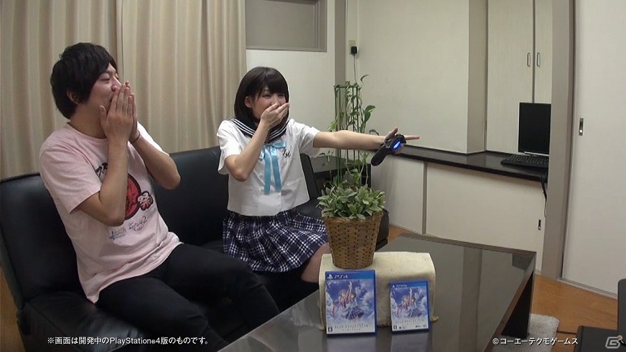 コスプレイヤー・えなこさんが白井日菜子のコスプレを披露！PS4/PS Vita「BLUE REFLECTION 幻に舞う少女の剣」カウントダウンスペシャル動画が公開の画像2