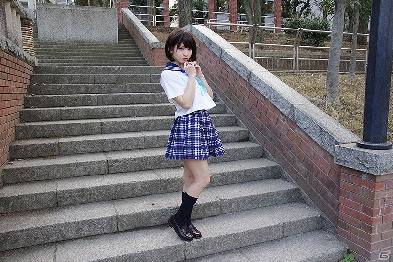 コスプレイヤー・えなこさんが白井日菜子のコスプレを披露！PS4/PS Vita「BLUE REFLECTION 幻に舞う少女の剣」カウントダウンスペシャル動画が公開の画像3
