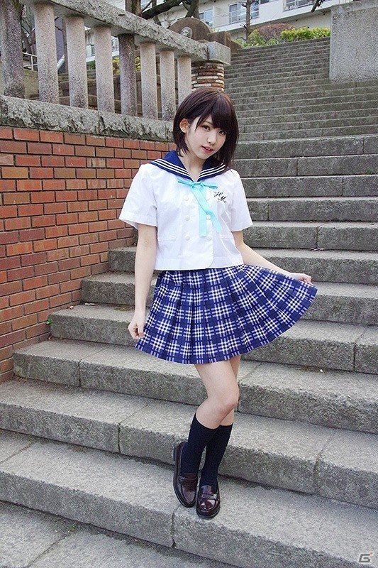 コスプレイヤー・えなこさんが白井日菜子のコスプレを披露！PS4/PS Vita「BLUE REFLECTION 幻に舞う少女の剣」カウントダウンスペシャル動画が公開の画像6