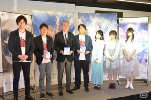 「FFXV」との衣装コラボが決定！岸田メル氏や高田憂希さんら出演声優陣が思いを語った「BLUE REFLECTION 幻に舞う少女の剣」完成発表会の画像1