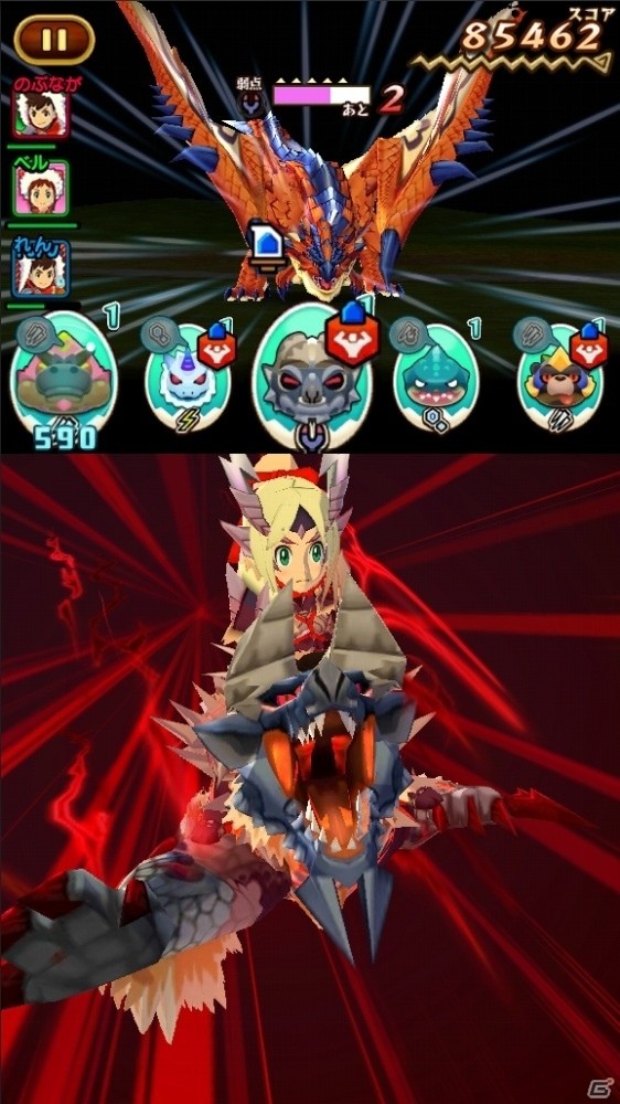 「オトモンドロップ モンスターハンター ストーリーズ」ジンオウガ亜種が初開催のステップガチャに登場！歴代亜種も復刻の画像5