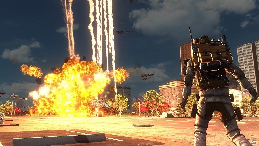 PS4「地球防衛軍5」的確に航空支援を支持する第4の兵科“エアレイダー”が登場！多彩な搭乗兵器も一挙に紹介の画像10