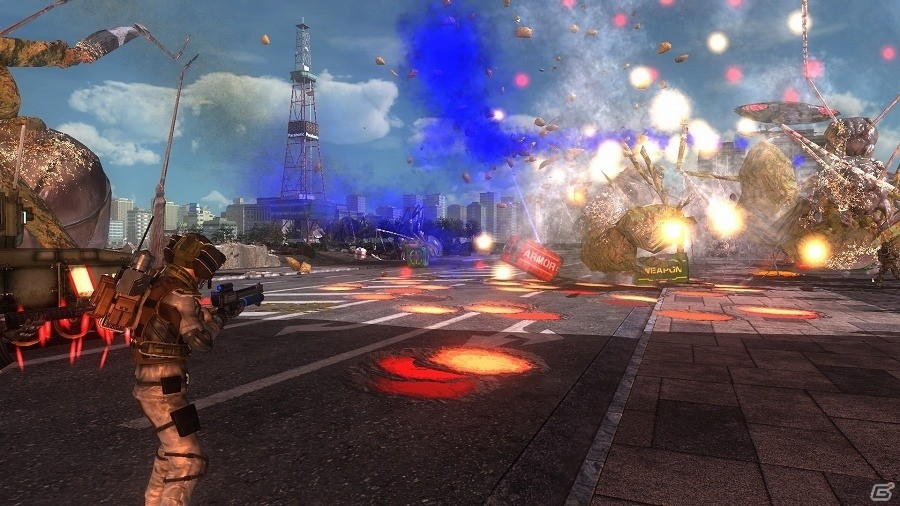 PS4「地球防衛軍5」的確に航空支援を支持する第4の兵科“エアレイダー”が登場！多彩な搭乗兵器も一挙に紹介の画像14