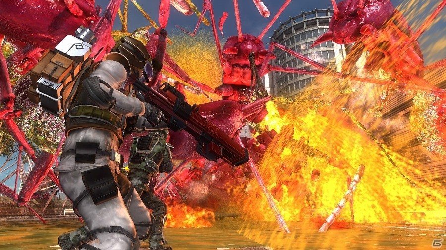 PS4「地球防衛軍5」的確に航空支援を支持する第4の兵科“エアレイダー”が登場！多彩な搭乗兵器も一挙に紹介の画像18