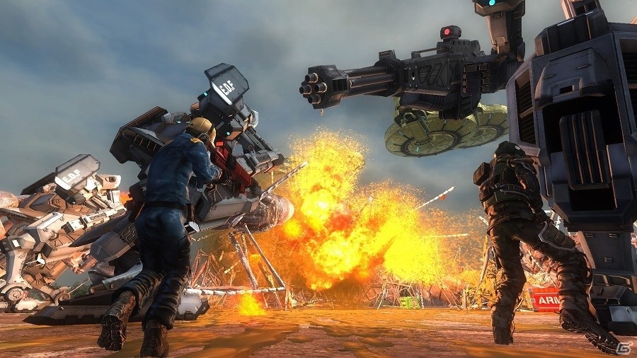 PS4「地球防衛軍5」的確に航空支援を支持する第4の兵科“エアレイダー”が登場！多彩な搭乗兵器も一挙に紹介の画像58