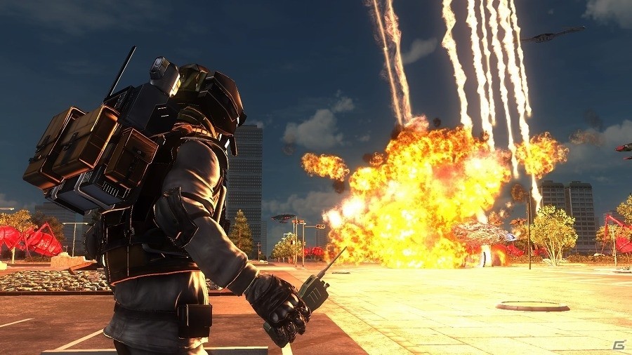 PS4「地球防衛軍5」的確に航空支援を支持する第4の兵科“エアレイダー”が登場！多彩な搭乗兵器も一挙に紹介の画像7