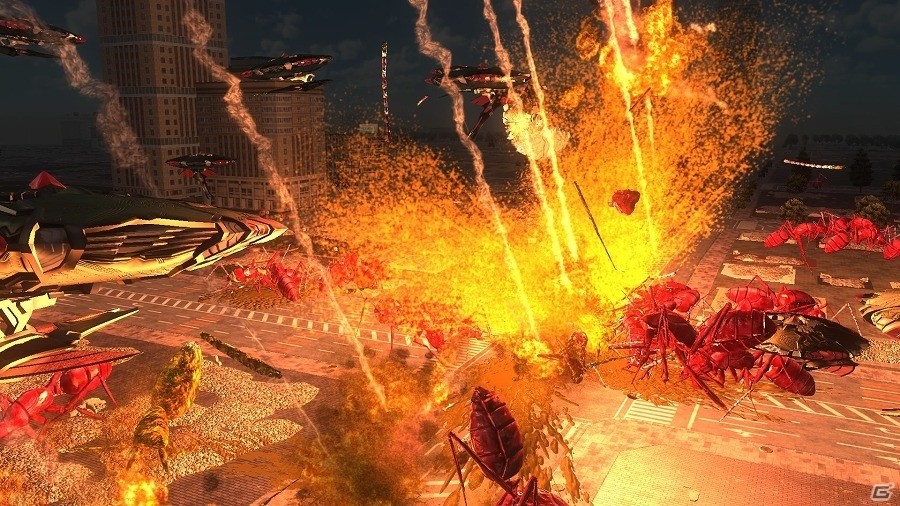 PS4「地球防衛軍5」的確に航空支援を支持する第4の兵科“エアレイダー”が登場！多彩な搭乗兵器も一挙に紹介の画像9