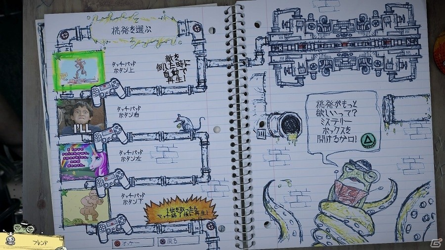 ノートにオリジナルキャラクターを落書きしたすべての人へ―PS4「ドローン・トゥ・デス」が4月5日に配信開始！の画像18