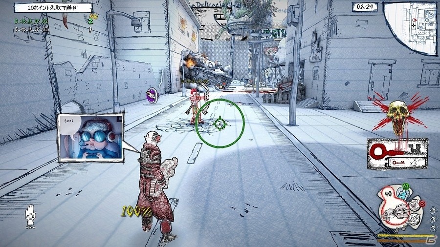 ノートにオリジナルキャラクターを落書きしたすべての人へ―PS4「ドローン・トゥ・デス」が4月5日に配信開始！の画像19