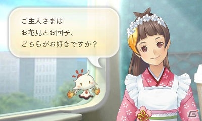 3DS「めがみめぐり」もののけ退治イベント「いたずらテング現る！」が開催！桜をイメージした華やかな衣装も登場する4月のイベント情報を公開の画像5