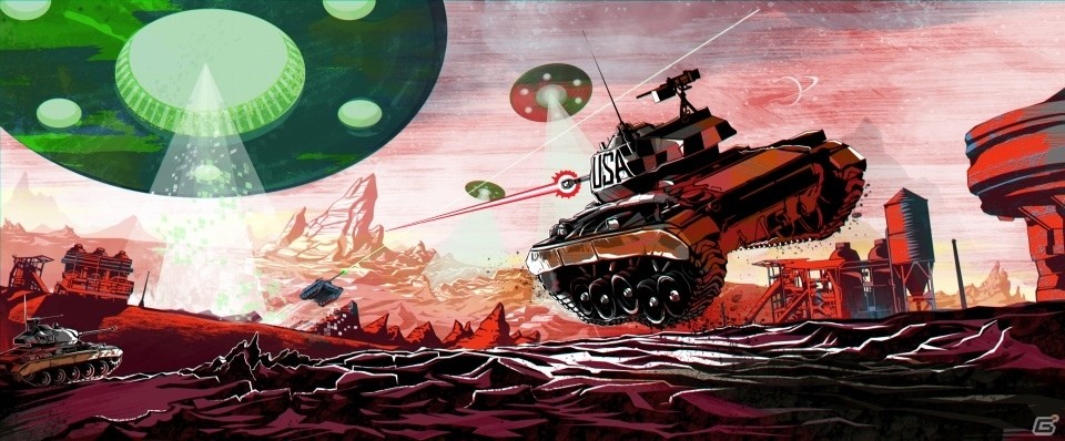戦車で火星を支配しろ！「World of Tanks Console」のエイプリルフールイベント「Mars Mode」が本日開催の画像1