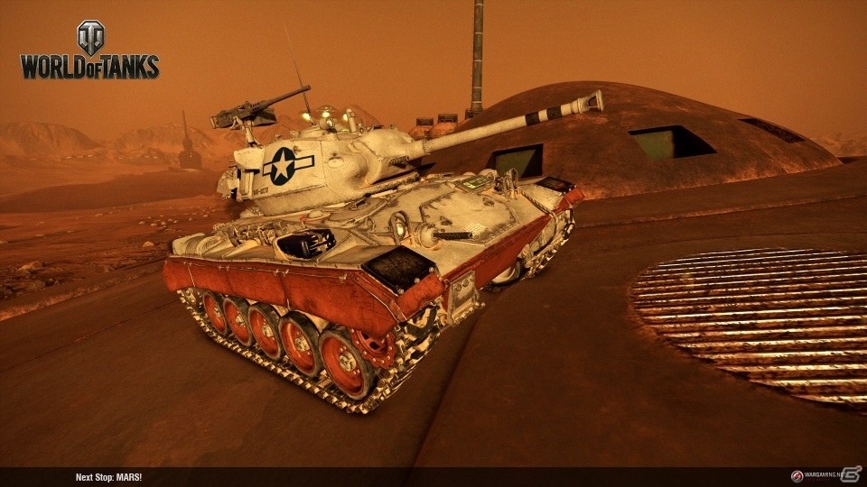 戦車で火星を支配しろ！「World of Tanks Console」のエイプリルフールイベント「Mars Mode」が本日開催の画像2