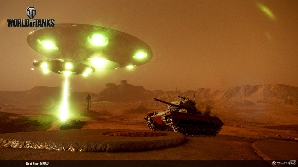 戦車で火星を支配しろ！「World of Tanks Console」のエイプリルフールイベント「Mars Mode」が本日開催の画像3