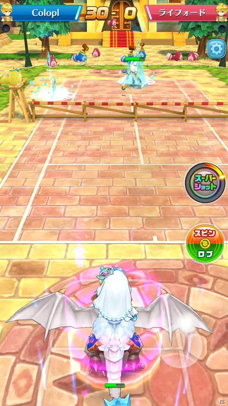 iOS/Android「白猫テニス」にエクセリア(CV：丹下桜)とライフォード(CV：高塚智人)が登場！の画像8