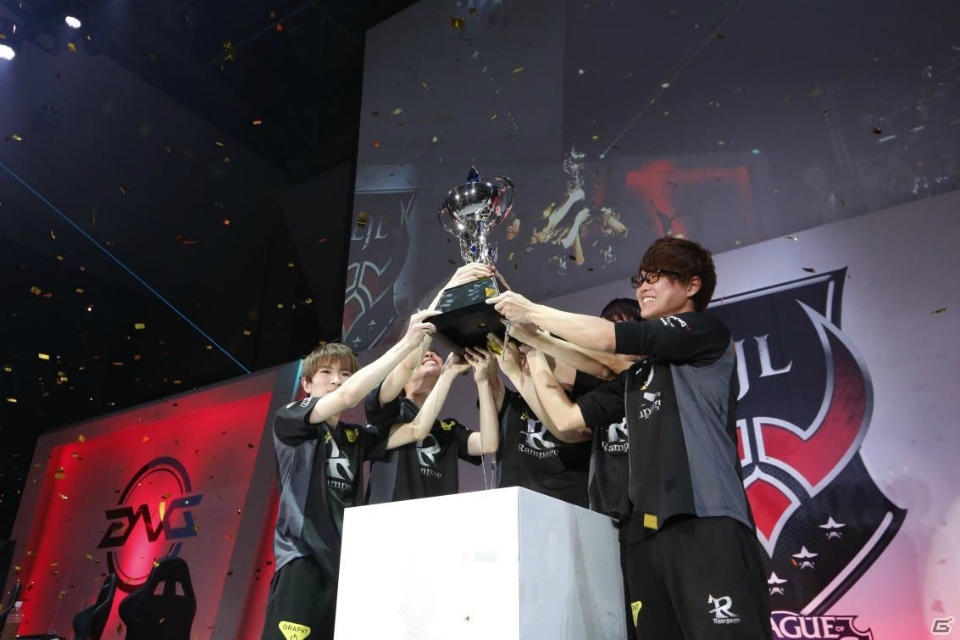 「LJL 2017 Spring Split Final」の優勝チームがRampageに決定―「LJL 2016 Summer Split」に続き大会二連覇を達成！の画像1