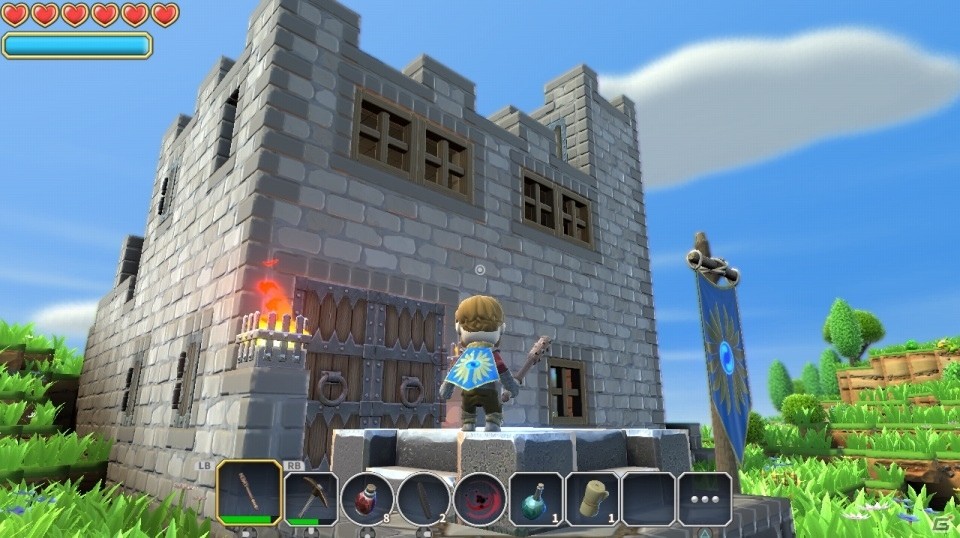 掘って作って戦うPS4向けモノづくりアクションRPG「ポータルナイツ」が6月29日に発売決定！の画像2