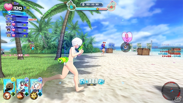 PS4「閃乱カグラ PEACH BEACH SPLASH」新ルール「くねくねハプニング大会」や新マップ「サクラフィールド」が追加されるパッチ1.04の情報が公開！の画像3