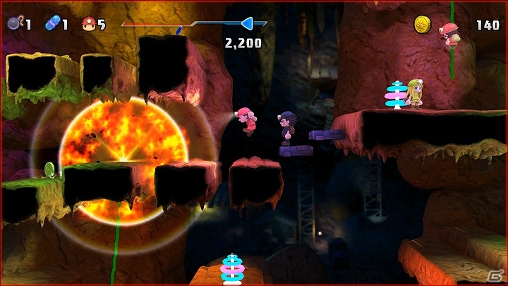 Nintendo Switch「みんなでワイワイ！スペランカー」ゲーム序盤をプレイ可能な体験版が配信開始！の画像2