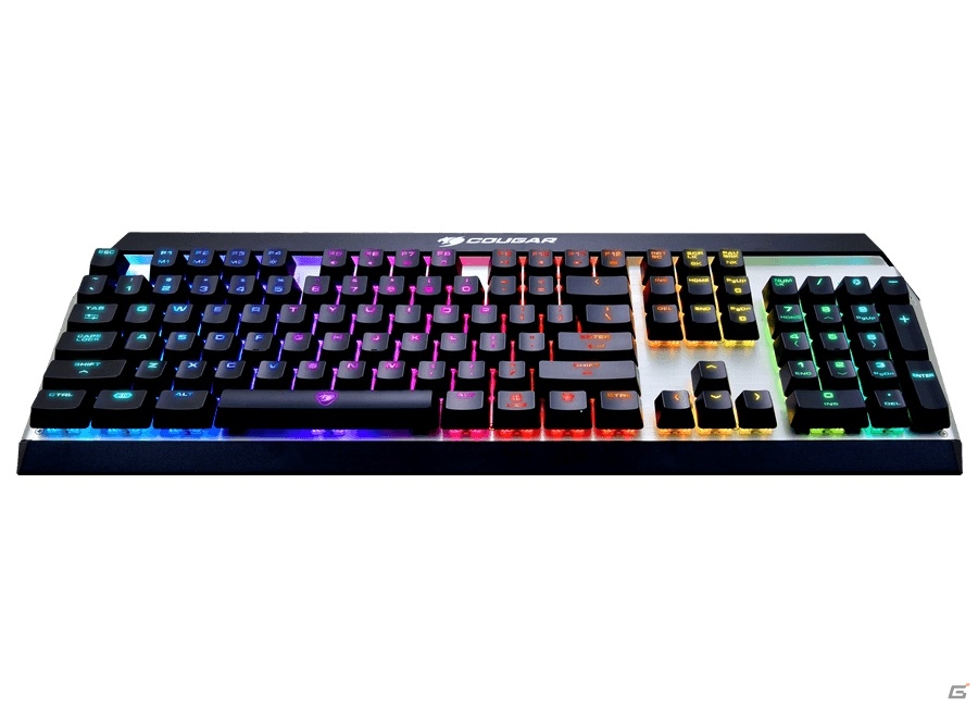 アルミニウム＋フルカラーRGBのメカニカルキーボード「COUGAR HAGANE Gaming Keyboard」が4月21日に発売の画像3
