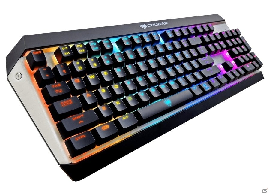 アルミニウム＋フルカラーRGBのメカニカルキーボード「COUGAR HAGANE Gaming Keyboard」が4月21日に発売の画像4