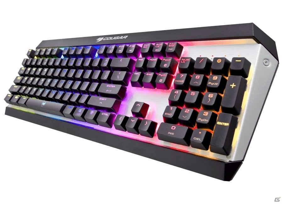 アルミニウム＋フルカラーRGBのメカニカルキーボード「COUGAR HAGANE Gaming Keyboard」が4月21日に発売の画像5