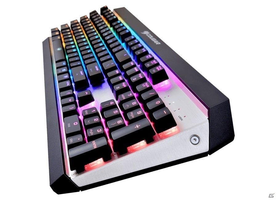 アルミニウム＋フルカラーRGBのメカニカルキーボード「COUGAR HAGANE Gaming Keyboard」が4月21日に発売の画像7