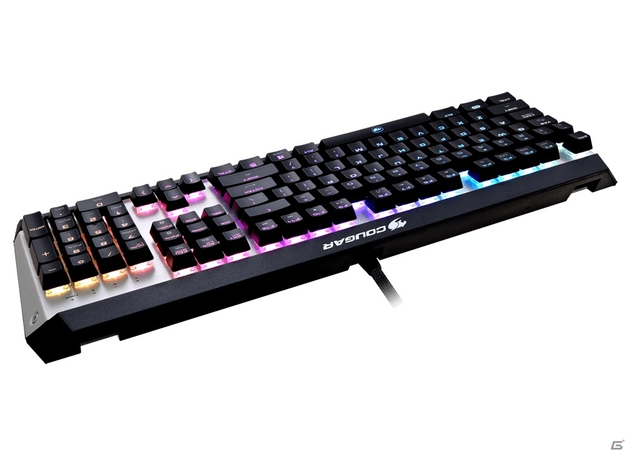 アルミニウム＋フルカラーRGBのメカニカルキーボード「COUGAR HAGANE Gaming Keyboard」が4月21日に発売の画像8