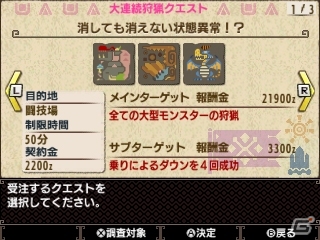 3DS「モンスターハンターダブルクロス」にて「WORST」コラボコンテンツが登場！「大神」コラボDLCも4月14日配信予定の画像7