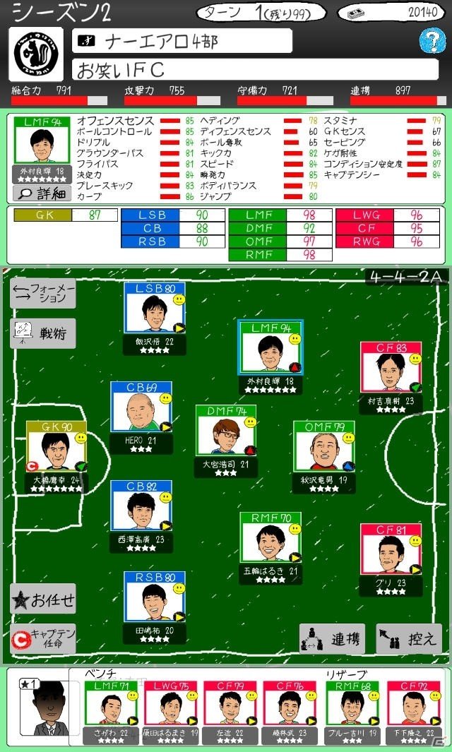 “お笑い選手”によるユニークなサッカーゲーム「お笑いサッカー」がiOS/Android向けに配信決定！事前登録受付も開始の画像6