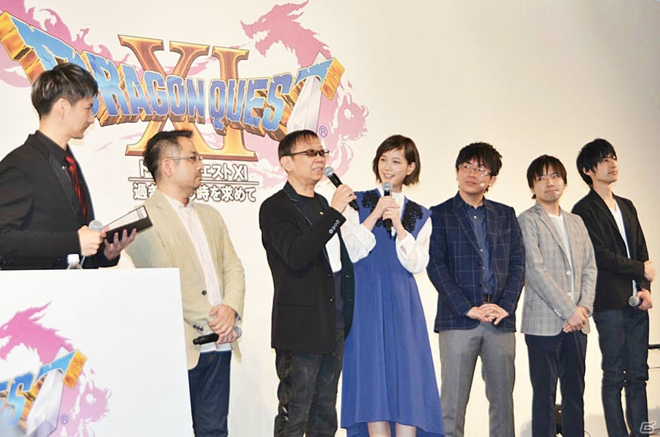 “ふっかつのじゅもん”に“ぱふぱふ”―30年の想いがつまった「ドラゴンクエストXI　過ぎ去りし時を求めて」発売日発表会をレポート！の画像47
