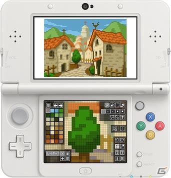 クラシックゲームのアートスタイルで絵を作ろう！Wii U/3DS「ドットアーティスト」が4月19日に配信の画像2