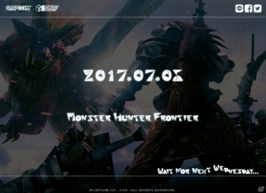 「モンスターハンター フロンティアZ」4月19日に何かが明らかに？謎のティザーサイトがオープンの画像1