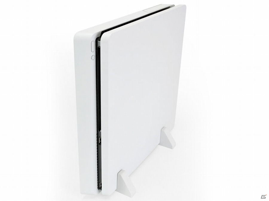 薄型PS4本体のホワイトカラーに合わせた「ほこりとるとる入れま栓！4S」＆「ラバー縦置きスタンド4S」が本日発売！の画像9