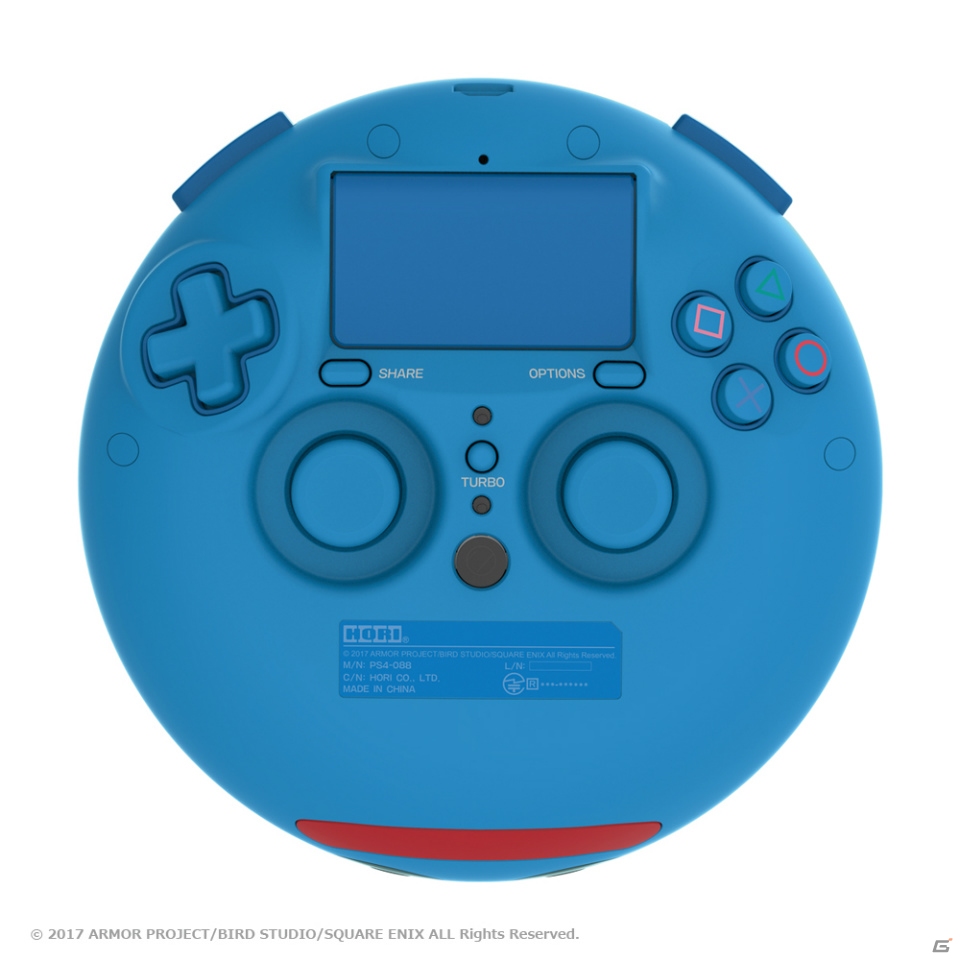 シリーズを代表するモンスターがそのままコントローラーに―「ドラゴンクエストスライムコントローラー for PlayStation4」が7月29日に発売の画像2