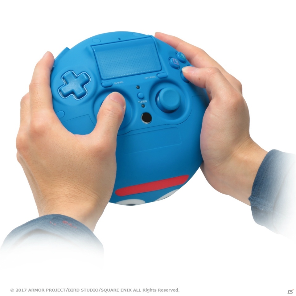 シリーズを代表するモンスターがそのままコントローラーに―「ドラゴンクエストスライムコントローラー for PlayStation4」が7月29日に発売の画像3