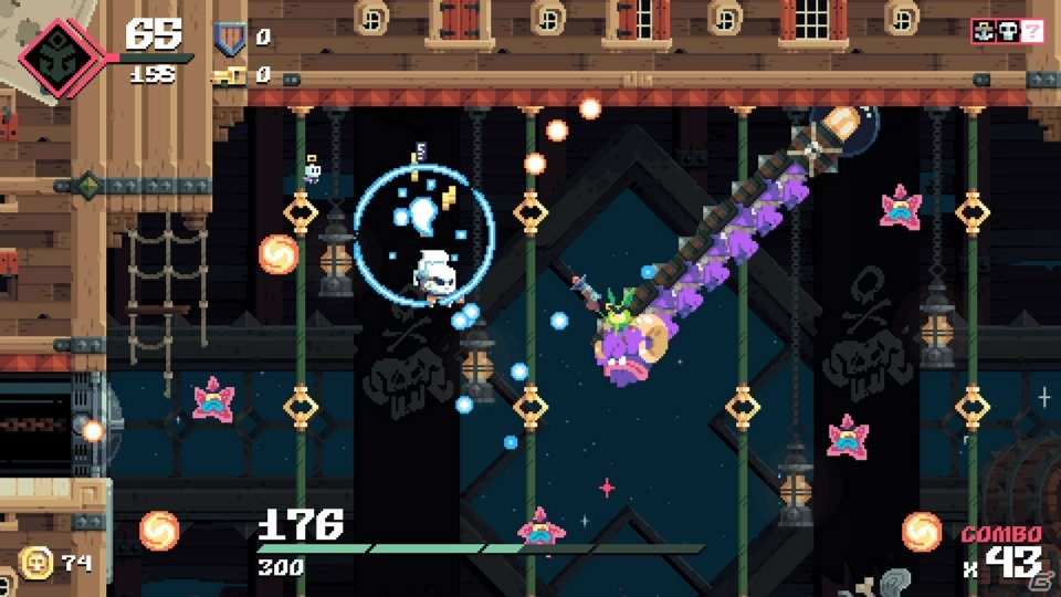 2Dローグライク⾼速ジャンプアクション「Flinthook」がPS4/PC向けにSteamにて配信開始！の画像2