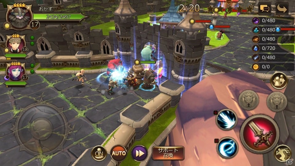 城攻めアクションPRG「HOPE Online」がiOS/Android向けに正式サービス開始！事前登録報酬のプレゼントもの画像8