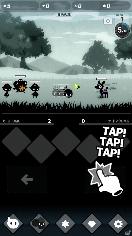 失われた色を取り戻す冒険を始めよう！iOS/Android「Endless Tap - Shadow Land」が配信開始の画像2