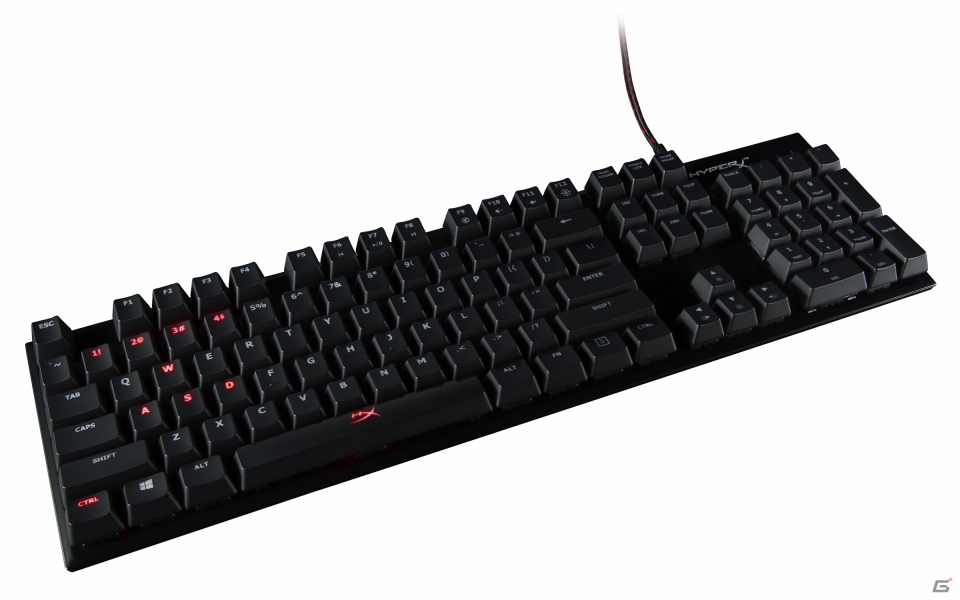 競技志向のHyperX製ゲーミングキーボード「HyperX Alloy FPS」の茶軸・赤軸モデルが4月28日発売の画像2