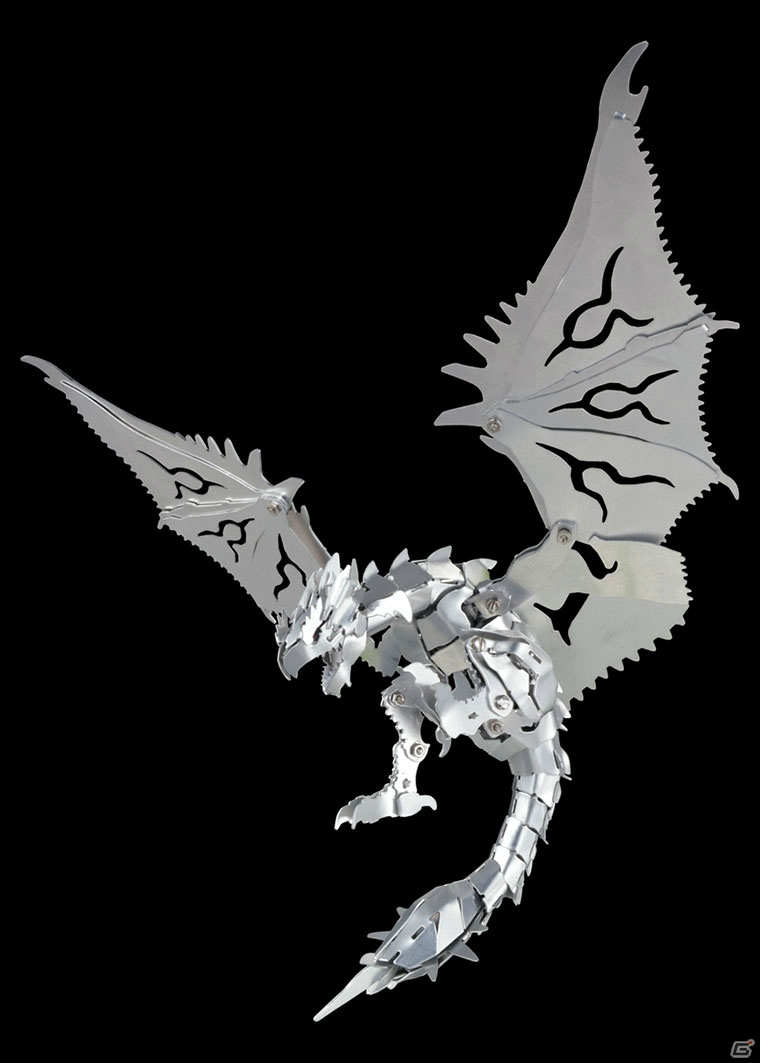 学研のメタル工作シリーズに「モンスターハンター」が参戦！リオレウスとフルフルの可動金属フィギュアが6月に発売の画像6