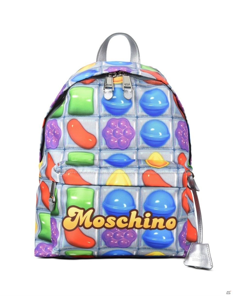 「キャンディークラッシュ」×MOSCHINOの限定コレクションが発表！リュックや水着、携帯カバーがラインナップの画像3