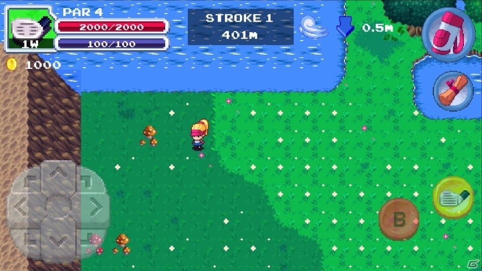 ゴルフのうまさも求められるRPG「RPGolf」がiOS/Android向けに2017年夏配信の画像5